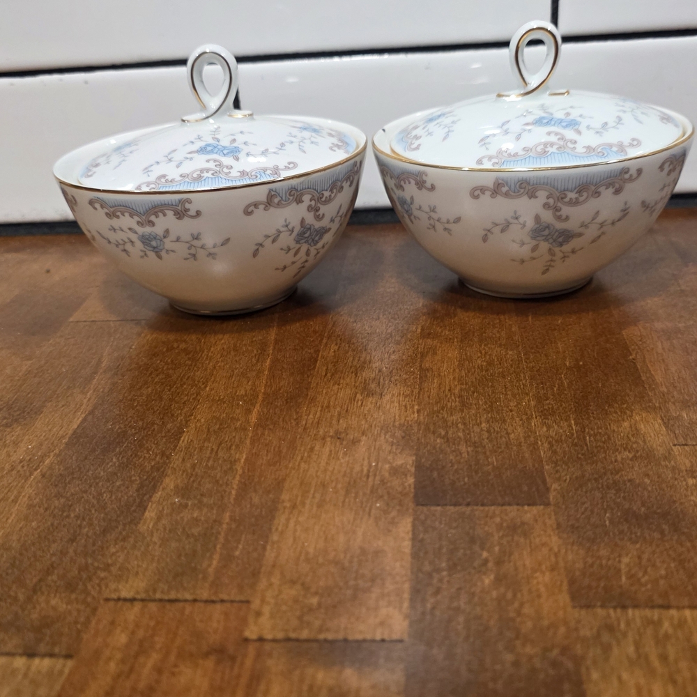 Imperial China #5303 Seville Two Sugar Bowls